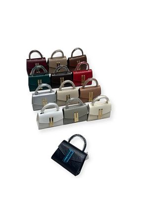 کیف دستی زرشکی زنانه ابعاد کوچک Detre - کد 899173784