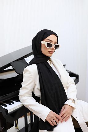 شال مشکی زنانه Siyane - کد 899183416