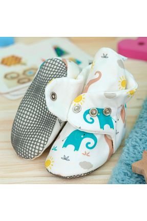 بوت خانگی رنگی بچه گانه پارچه ای Ella Bonna - کد 117452998