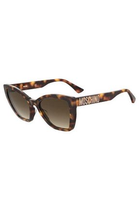 عینک آفتابی قهوه ای زنانه UV400 Moschino - کد 782865204