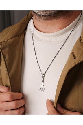گردنبند نقره مشکی زنانه 925 عیار MEKS JEWELS - کد 900349588