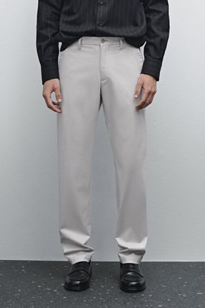 شلوار بژ مردانه پنبه ای Massimo Dutti - کد 899204361
