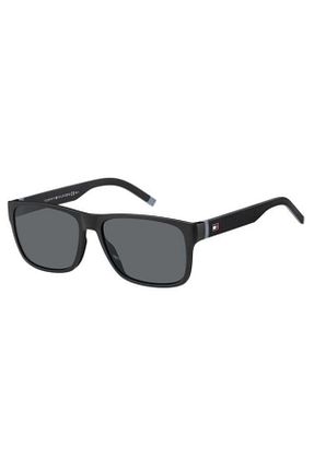 عینک آفتابی مشکی مردانه UV400 Tommy Hilfiger - کد 304346103