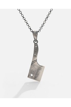 گردنبند نقره مشکی مردانه 925 عیار MEKS JEWELS - کد 900349821