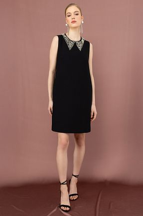 لباس مجلسی و فارغ التحصیلی مشکی زنانه مخلوط پلی استر Ekol - کد 899193782