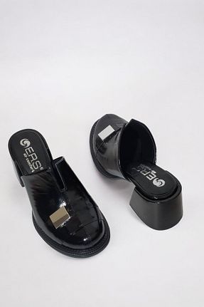 دمپائی مشکی زنانه چرم خالص ERS Air Comfort - کد 899204001