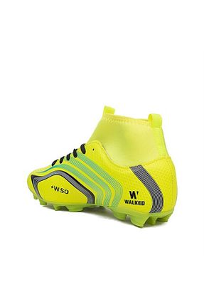 کفش فوتبال چمنی زرد مردانه Walked - کد 734562068