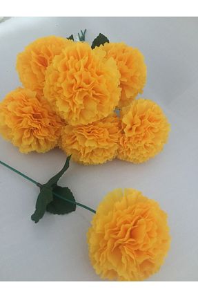گل خشک و مصنوعی نارنجی çiçek mariya - کد 899239209