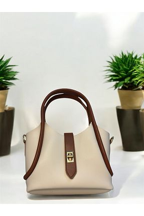 کیف دستی بژ زنانه ابعاد کوچک ÖZLEM STORE - کد 899239100
