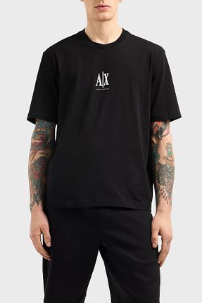 تیشرت مشکی مردانه رگولار Armani Exchange - کد 900042315