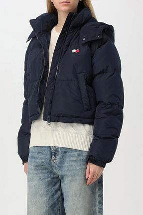 کت آبی زنانه رگولار Tommy Jeans - کد 904100352