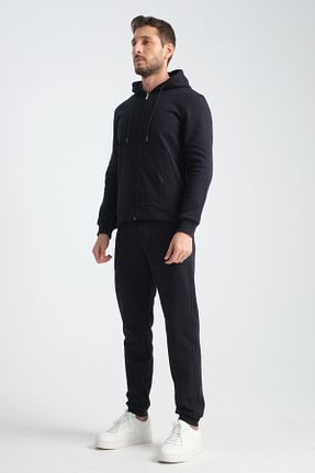 ست کرمکن اسپرت سرمه ای مردانه پنبه پلی استر Shooter - کد 875639624