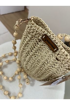 کیف دستی بژ زنانه ابعاد کوچک NAZENDE - کد 899244115