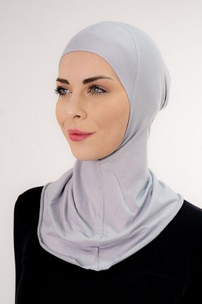 کلاه شنای حجاب طوسی زنانه Şalcenneti.com - کد 899242263