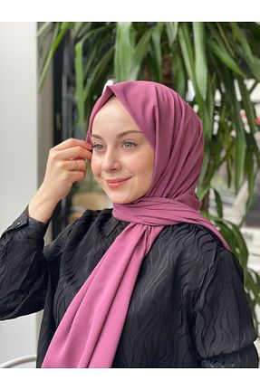 شال قهوه ای زنانه Medine İpeği Sima - کد 735202927