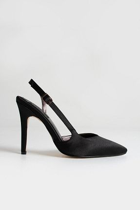 کفش مجلسی مشکی زنانه چرم مصنوعی es exello - کد 899248249