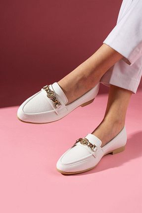 بابت سفید زنانه چرم مصنوعی FUGA MODA - کد 899249047