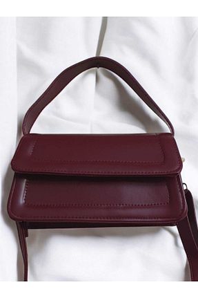 کیف دستی زرشکی زنانه ابعاد کوچک Pambags - کد 899252632