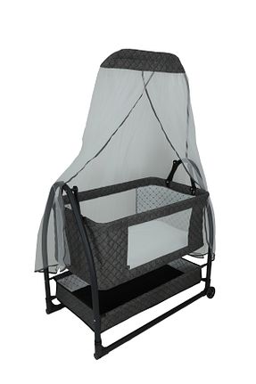 گهواره طوسی فلزی Quero - کد 838432961