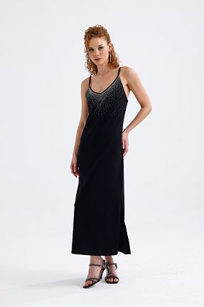 لباس مشکی زنانه بافتنی Sense - کد 899255637