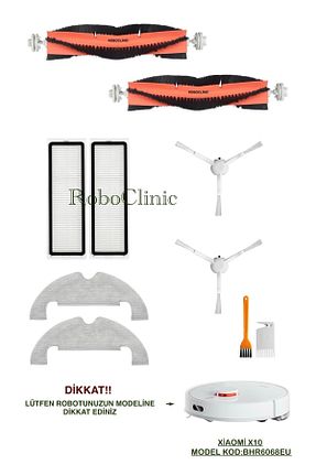 اکسسوری جاروبرقی سفید Roboclinic - کد 870226697