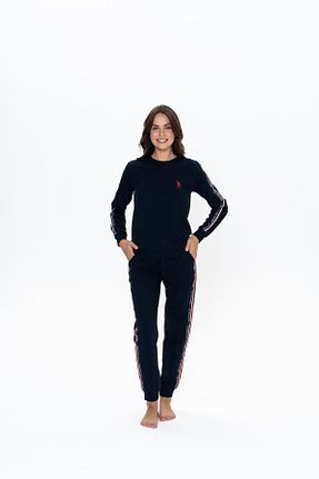 ست لباس راحتی سرمه ای زنانه ساده U.S. Polo Assn. - کد 899692068