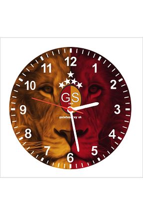 ساعت دیواری قرمز 29 * 29 sanatsalşeyler - کد 899271560