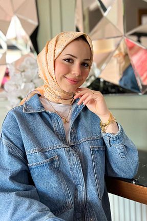 روسری رنگی İpek Tivil Armine - کد 806625840
