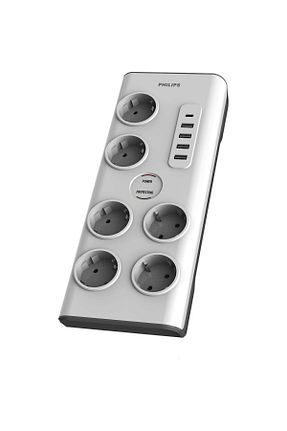 کابل افزودنی پریز گروهی سفید 6 Philips - کد 357235553