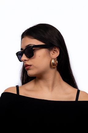 عینک آفتابی مشکی زنانه 50 PROTCO - کد 893877625