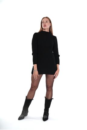لباس مشکی زنانه تریکو Butik - کد 886991158