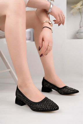 کفش مجلسی مشکی زنانه چرم مصنوعی NOBLE TREAD SHOES - کد 899302827