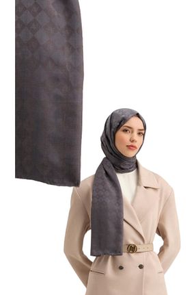 شال طوسی زنانه ابریشم Armine - کد 899332984
