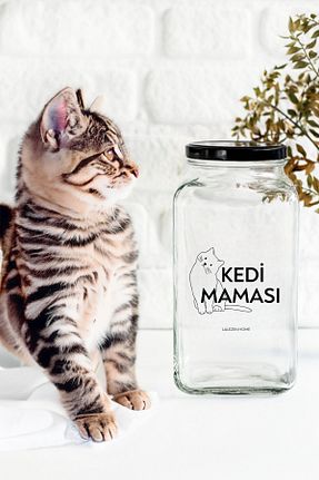 کوزه شیشه ای سفید شیشه LALEZEN HOME - کد 899338643