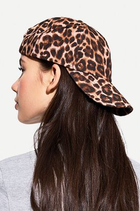 کلاه قهوه ای زنانه پنبه ای Bershka - کد 899328682