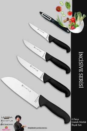 چاقو / ست چاقو Dilimleme Bıçağı CASTLE KITCHEN - کد 378098741