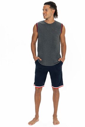 ست لباس راحتی طوسی مردانه چاپی U.S. Polo Assn. - کد 899346822