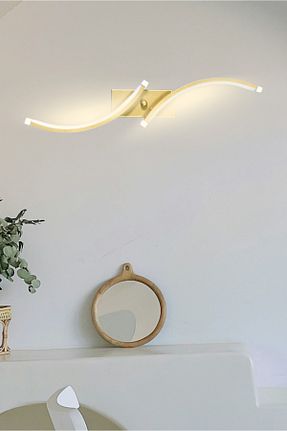 چراغ دیواری زرد فلزی Modavize - کد 885746863