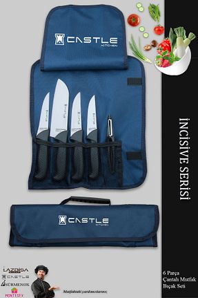 چاقو / ست چاقو Dilimleme Bıçağı CASTLE KITCHEN - کد 378098741