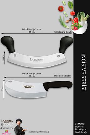 چاقو / ست چاقو Dilimleme Bıçağı LAZBİSA - کد 305386202