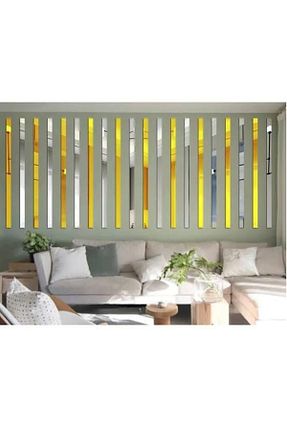 آینه طلائی پلاستیک Kurtulan Lazer Tasarım - کد 404592272