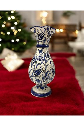 گلدان آبی سرامیک STORESZA - کد 883850675
