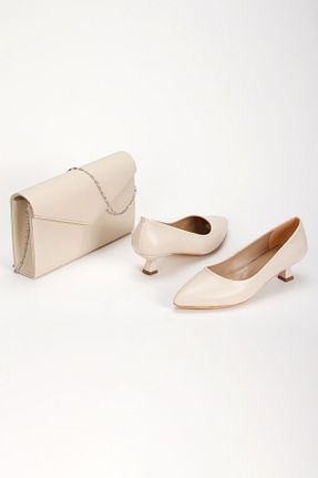 کفش مجلسی رنگی زنانه چرم مصنوعی Akçetin Moda - کد 899425563