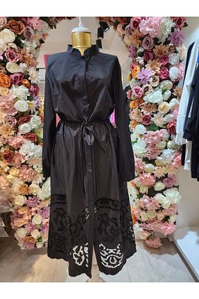 کلاه و ابایا مشکی زنانه پنبه ای FUAT GÜRSEN - کد 899421469