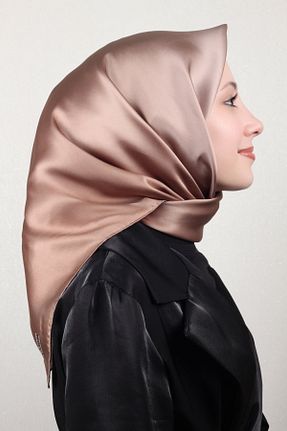 دستمال گردن زرد زنانه ابریشم Joyas - کد 899419905
