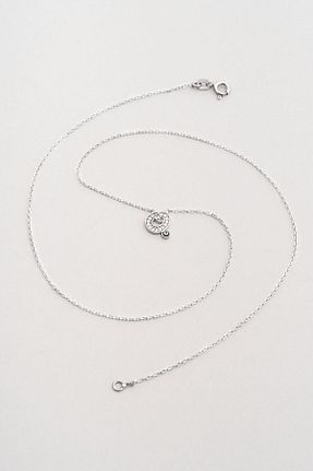 گردنبند نقره سرمه ای زنانه 925 عیار So Chic - کد 899425190