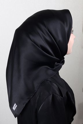 دستمال گردن مشکی زنانه ابریشم Joyas - کد 899419959