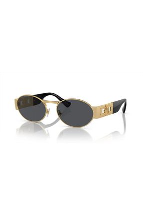 عینک آفتابی طلائی زنانه 56 Versace - کد 806482414