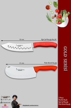 چاقو / ست چاقو Şef Bıçağı LAZBİSA - کد 137883147