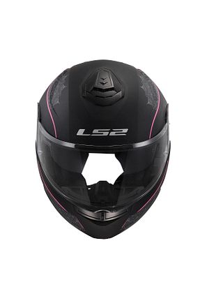 کلاه ایمنی موتور سواری مشکی LS2 - کد 788640729